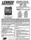Owner's manual coversheet