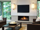 U900E gas fireplace in living room