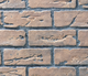 Rustic Brown brick panel