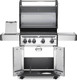 grill opened to see inside