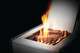 meat searing on side burner