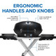 handles on grill