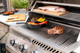 food cooking on grill