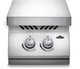burner with metal cover
