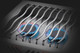 cooking grids with burners on