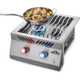 wok with food cooking on burner