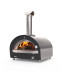 Genio Pizza Oven burning wood
