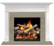 Roxborough mantel with Parchwood marble