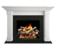 Kenwood mantel with black granite