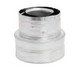 5 Inches x 8 Inches Inner Diameter Galvanized Extended Vertical Termination Cap