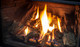 log set burning with ledgestone liner