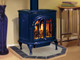 Midnight blue Serefina gas stove