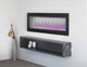 CLEARion Elite electric fireplace in living room