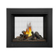 Ascent gas fireplace