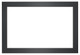 GDIX4N Charcoal Small 4-Sided Faceplate