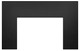 Large Black 3-Sided Backerplate