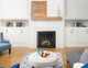 Altitude gas fireplace in living room