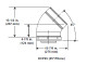 elbow dimensions