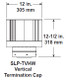 termination with dimensions