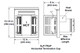 termination dimensions