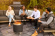 people enjoying fire pit