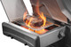 searing steak on side burner