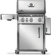 grill with side down