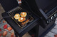 cooking pancakes on the side burner