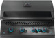 built-in grill (off with blue knobs)