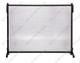 Panel Screen - Black Wrought Iron