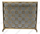 Panel Screen Circle Design - Gold Powder Finish