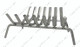 Grate 1-1/8" Diamond Steel Stock Square 7-Bar - # 304 Stainless Steel