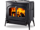 Encore stove with transition doors