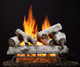 Birch log set