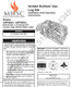 Owner's manual coversheet
