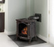 Bayfield gas stove in room