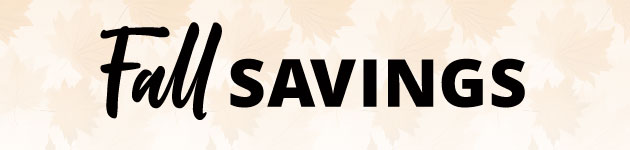 Fall Savings