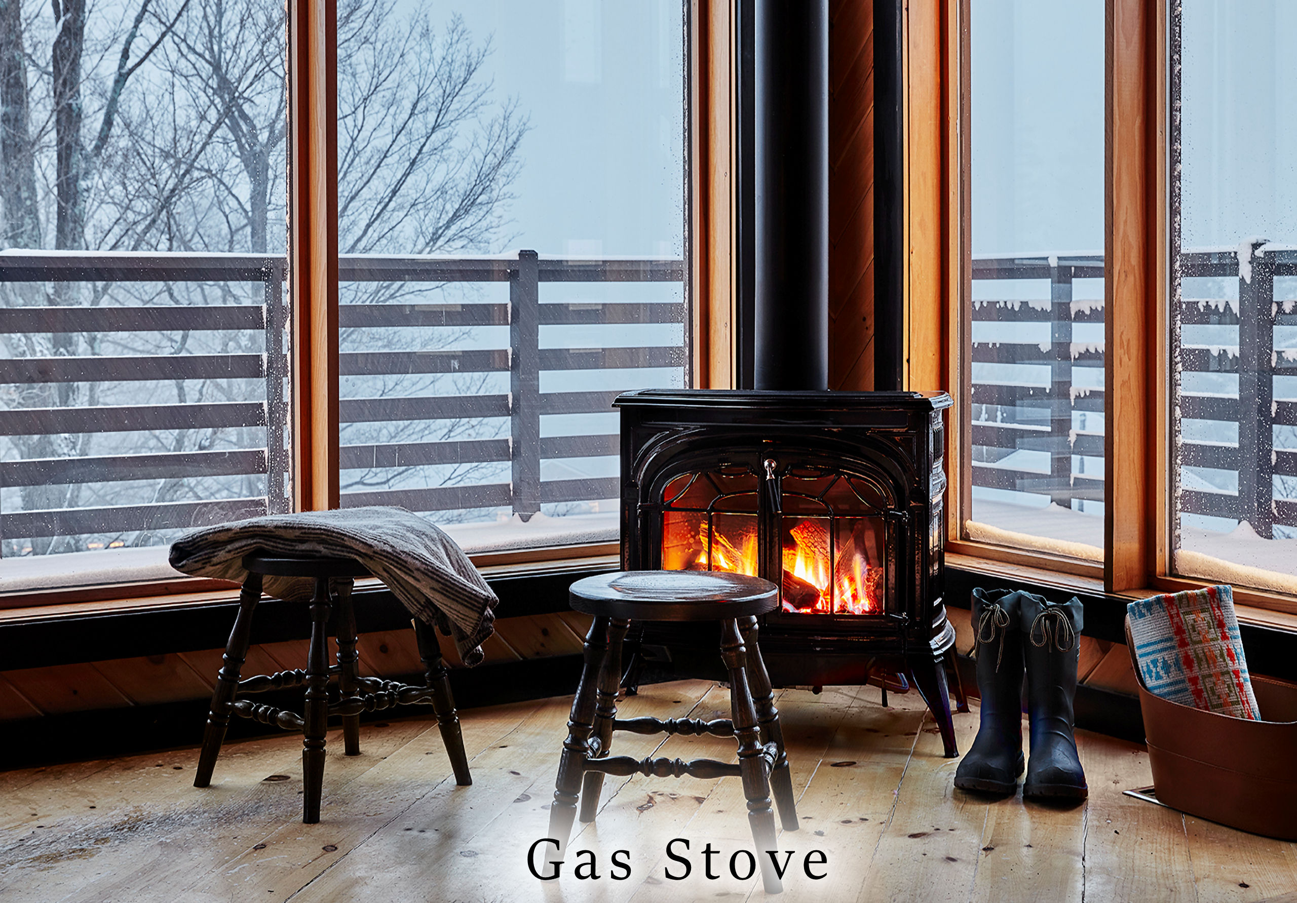 Cozy Cabin Stove & Fireplace