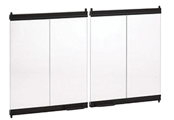 Ebony Bi-Fold Glass Doors - 50" Estate Refractory