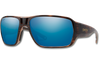 Castaway ChromaPop Polarized Glass Sunglasses - Tortoise/Polarized Blue Mirror