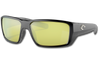 Fantail Pro Polarized Glass 580 Sunglasses - Matte Black/Sunrise Silver Lightwave Glass