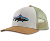 Patagonia Fitz Roy Trout Trucker - White/Classic Tan