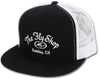 TFS Flat Bill Trucker Hat - Black/White