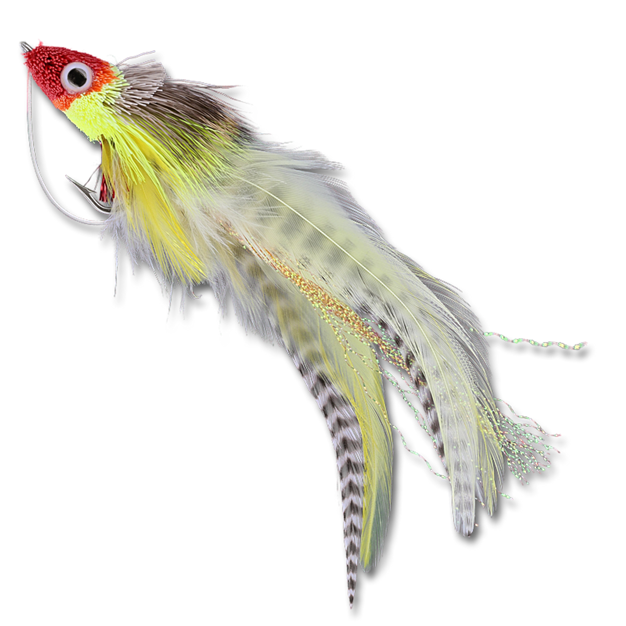 Whitlock's Swimming Baitfish - Yellow #1/0