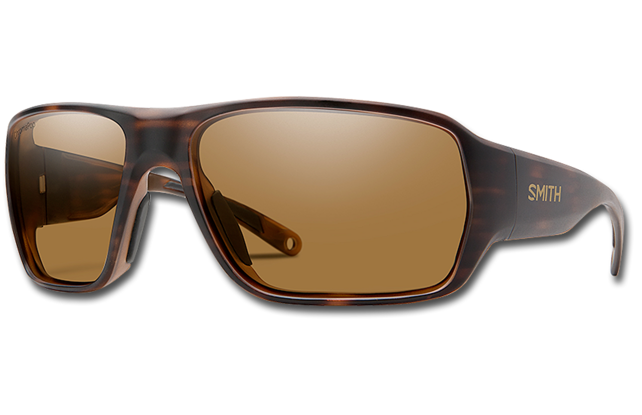 Castaway ChromaPop Polarized Glass Sunglasses - Matte Tortoise/Polarized Brown