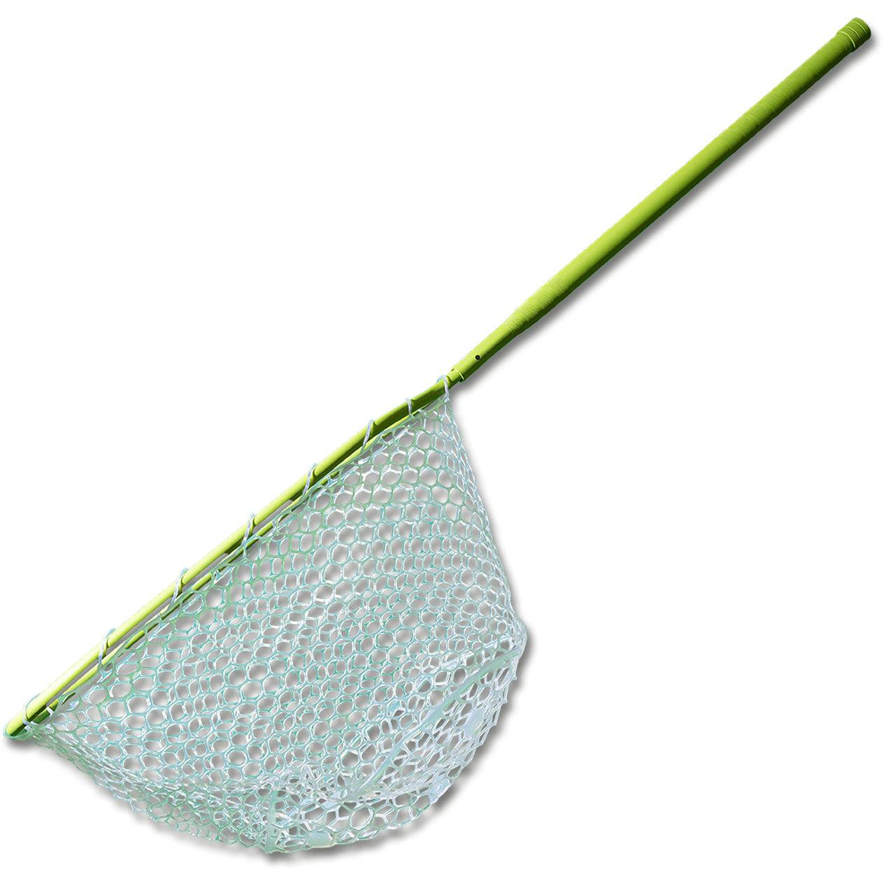 Rising 24" Handle Lunker Net - Lime Green