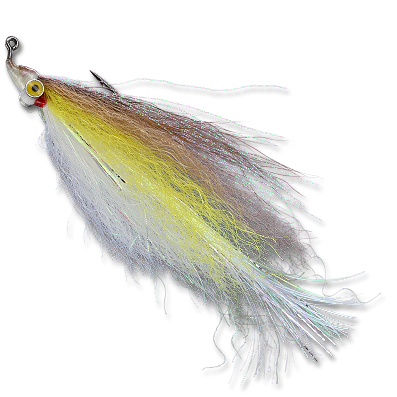 Flashtail Minnow - White/Yellow/Brown