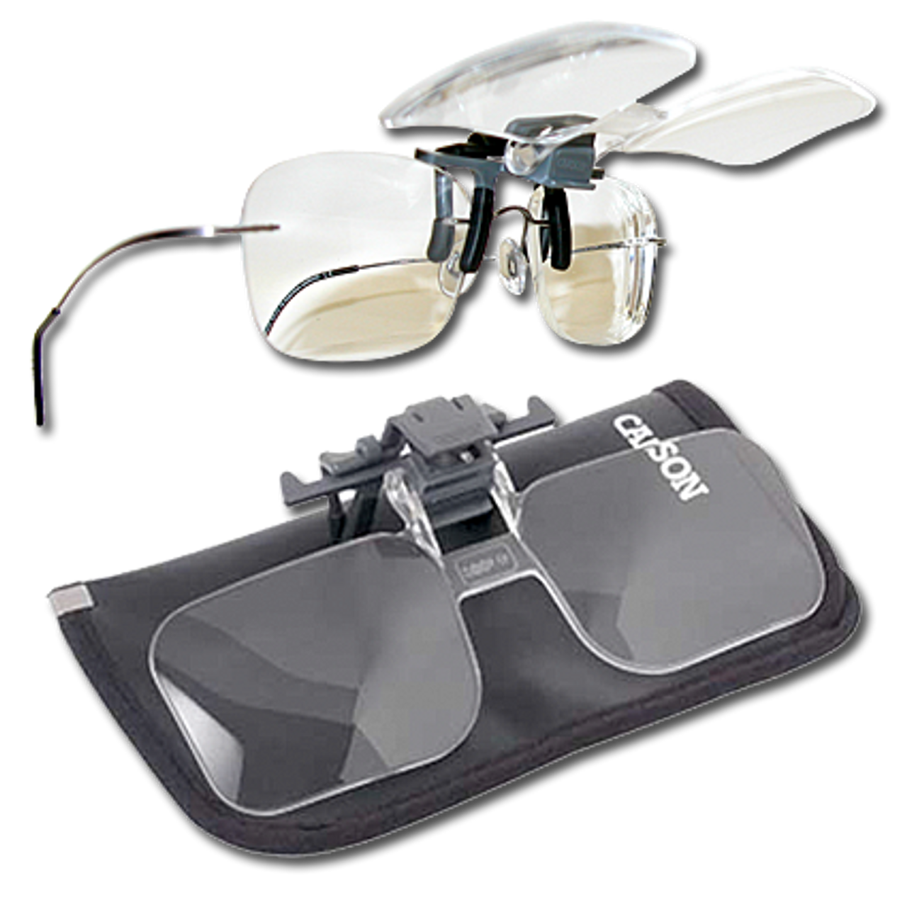 Visor Magnifying Glasses, Flys and Guides