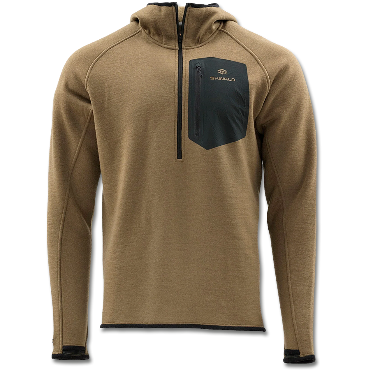 Skwala Thermo 350 Hoody - Oak (Front)