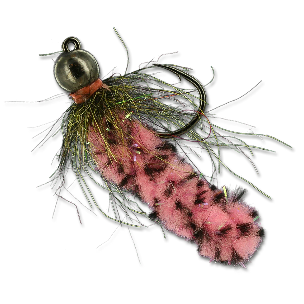 Jigged Mop Fly - Pink #10